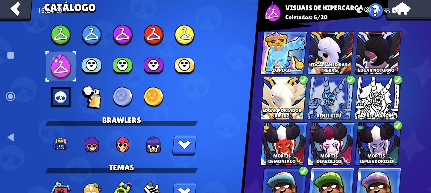 CONTA DE BRAWL STARS COM 115K DE TROFÉUS!!!