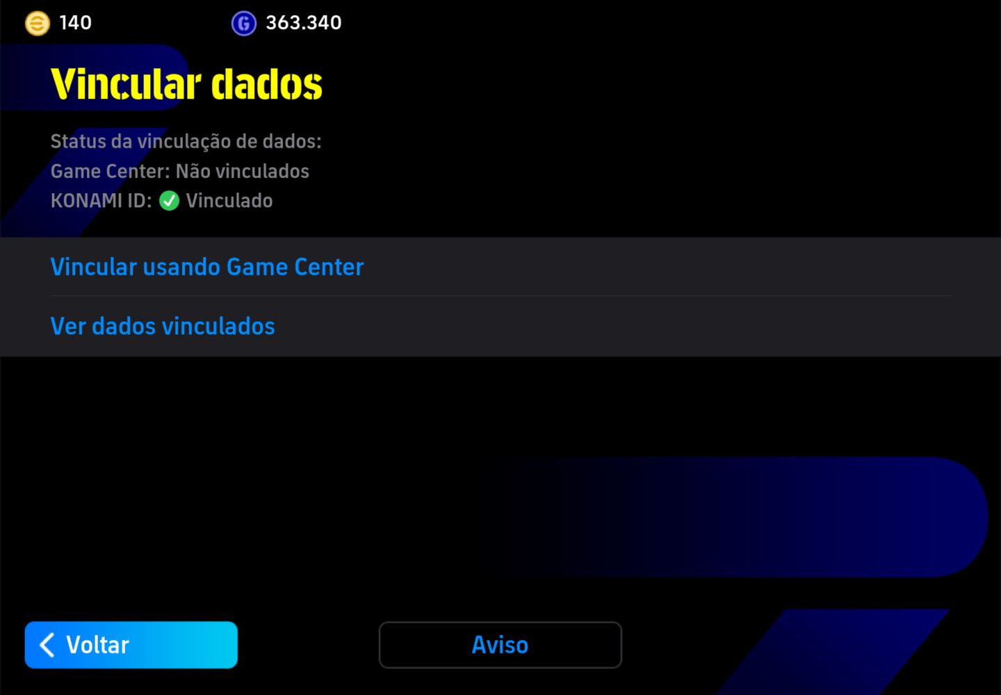 Conta EFOOTBAL 3300+