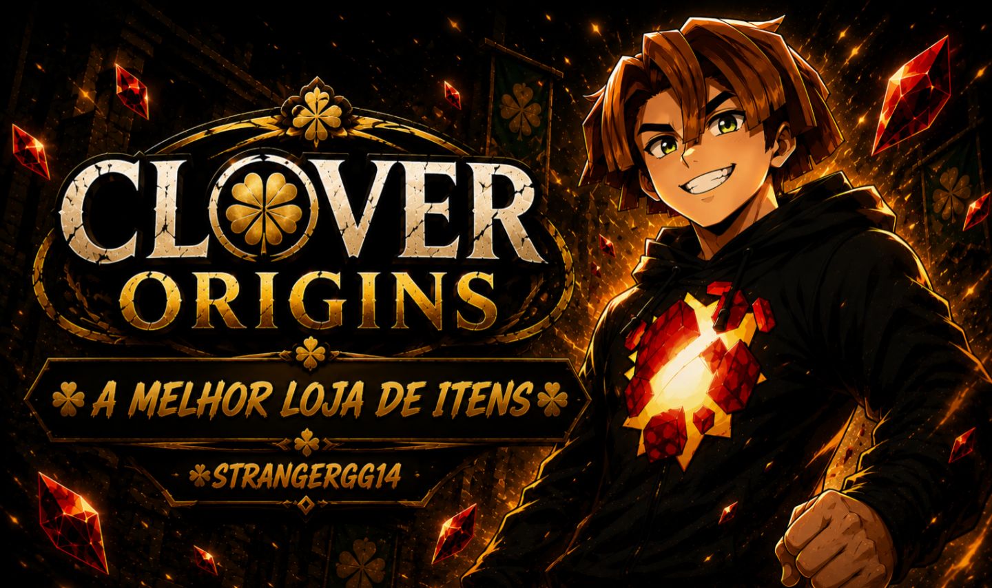 CLOVER ORIGINS!! dinheiro (yens), yuno orb +licht orb, + brindes e mais