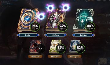 Epic Seven End-game acc - 89 MLs - All Collabs - 362 heroes