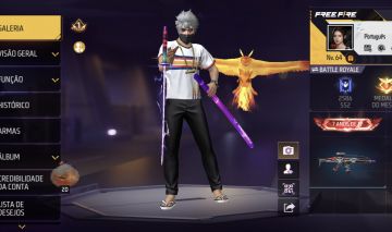 CONTA FREE FIRE 7 anos