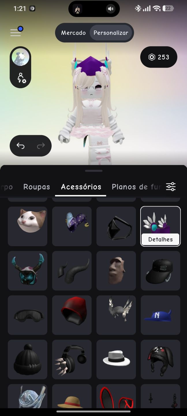 CONTA ROBLOX 400K+ R$ GASTOS | VIOLET VALK + KORBLOX + 5 PERMS