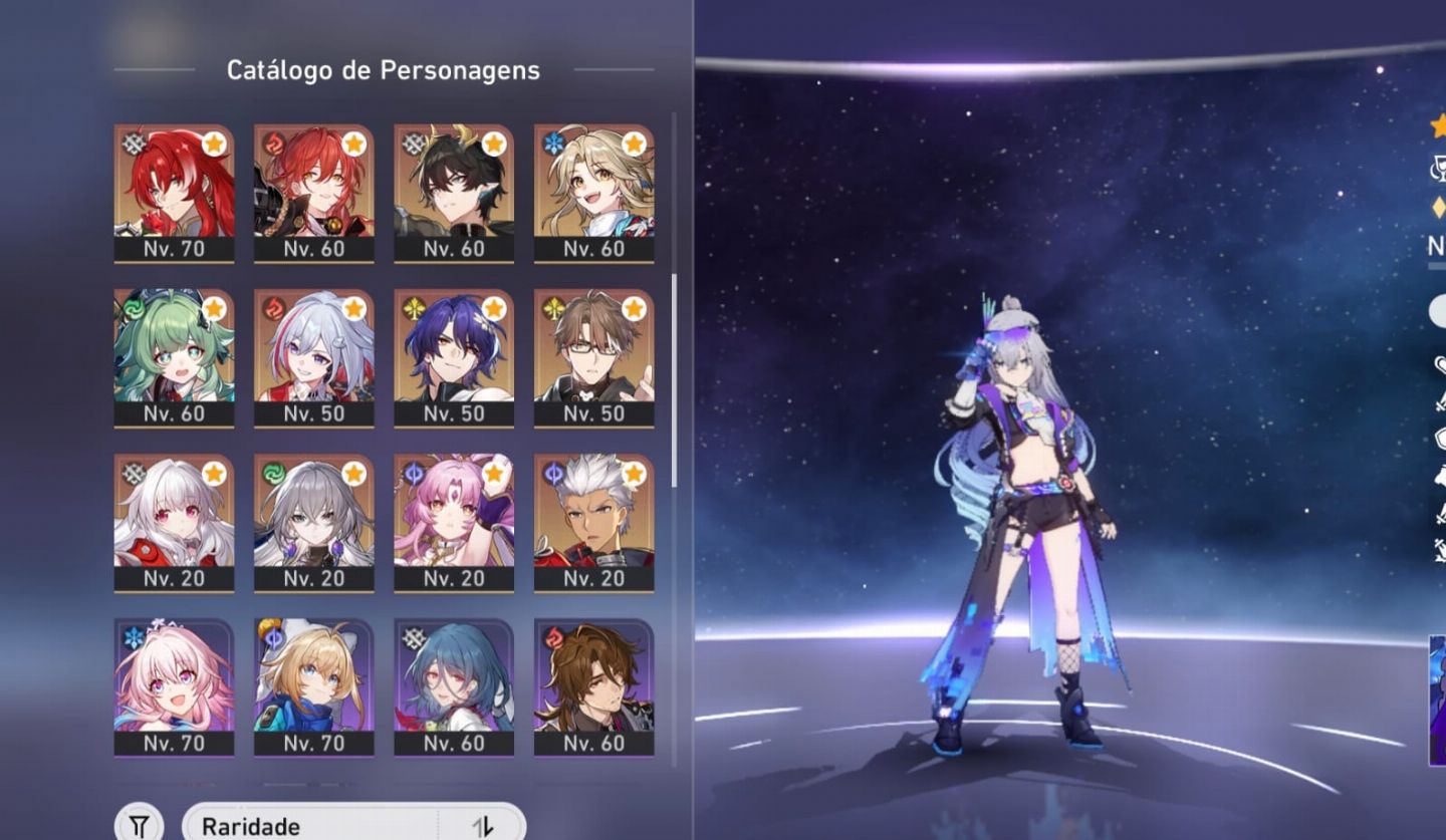 Conta Genshin Impact e Honkai Star Rail vínculo único