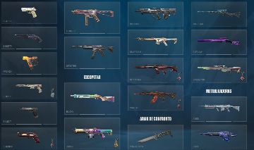 CONTA VALORANT com 24 FACAS E LOL COM MT SKIN