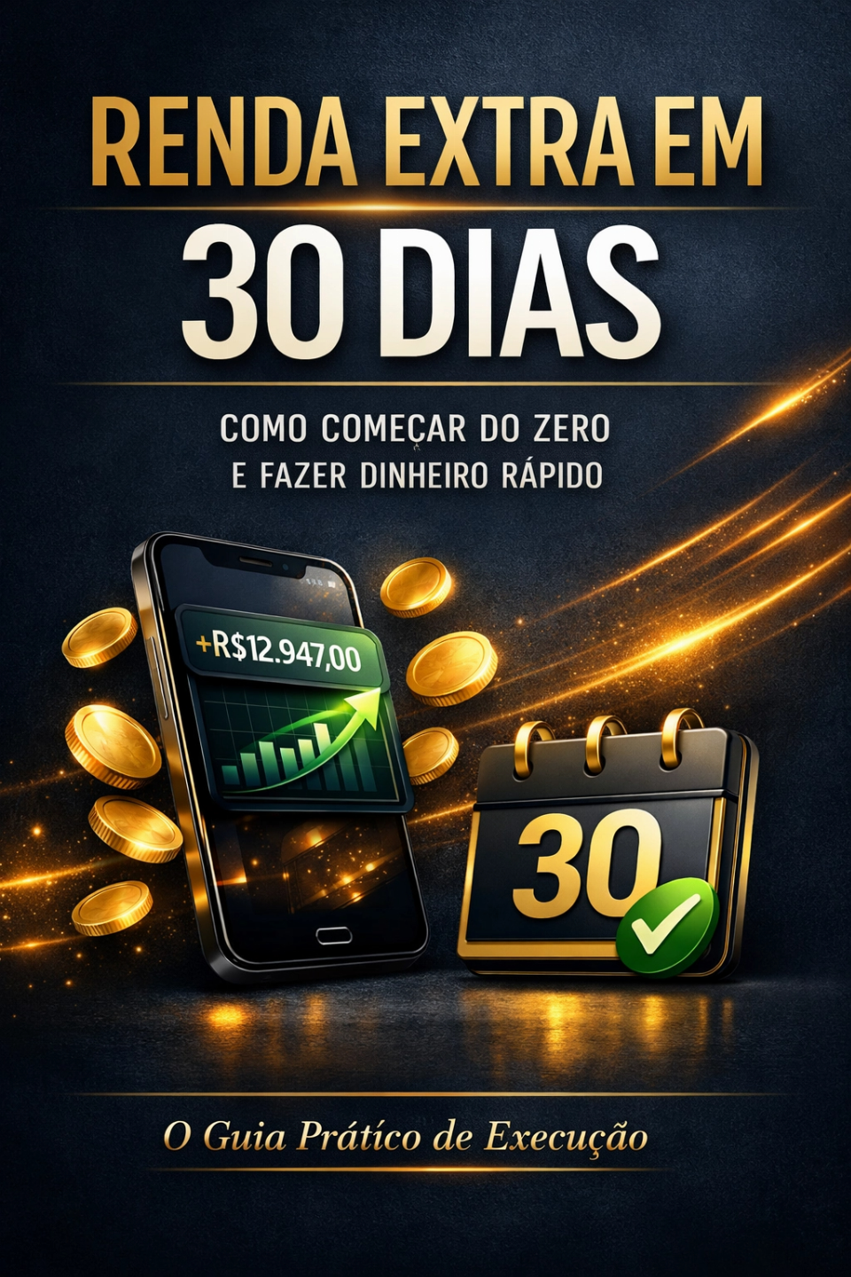 Renda Extra em 30 Dias: Guia Prático para Começar do Zero e Criar RENDA