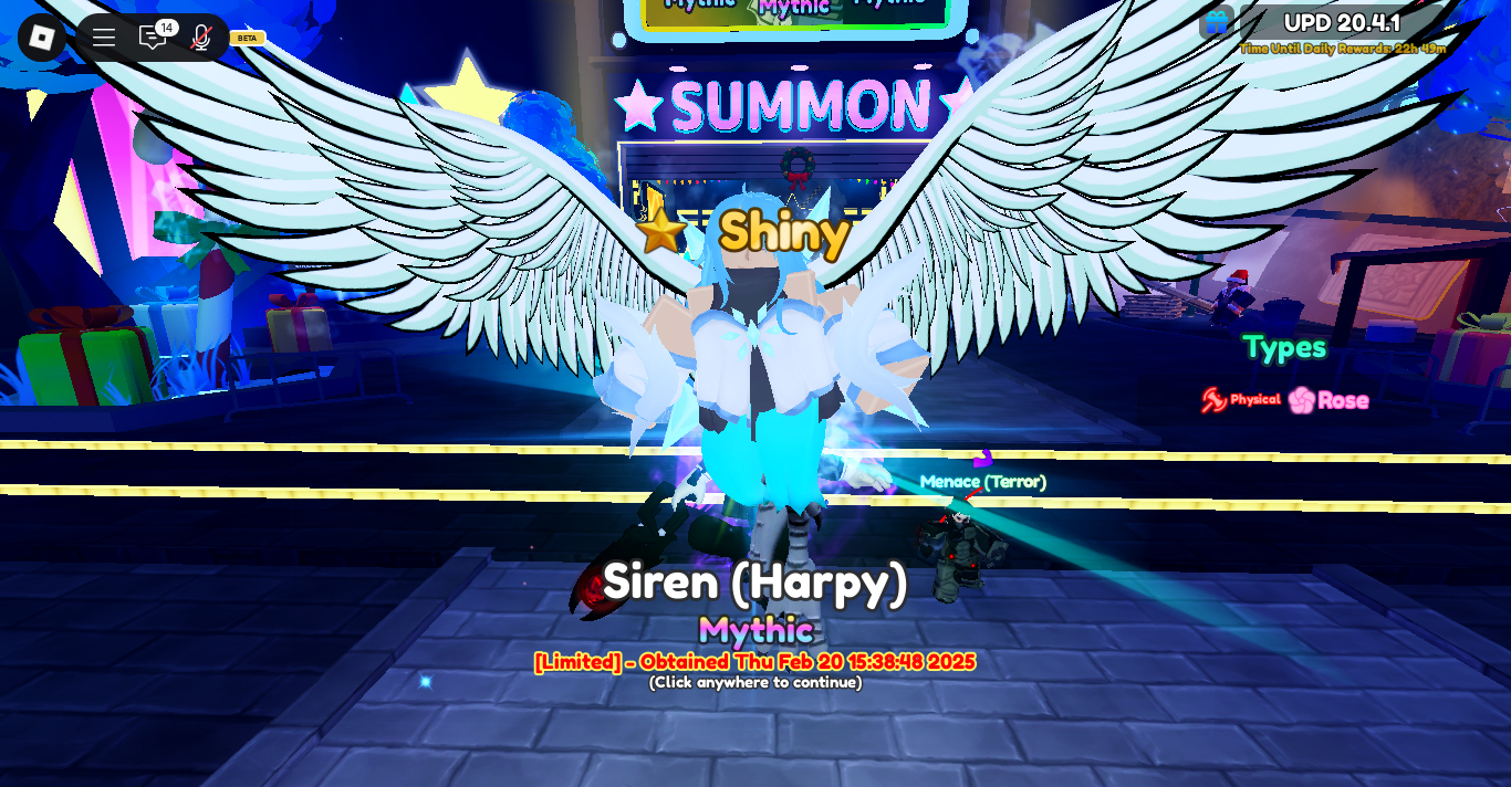 Unidade limitada de natal Siren shiny