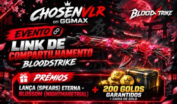 BLOODSTRIKE | EVENTO DE COMPARTILHAR LINK | GOLD + LAÇA ETERNA(SPEARS ETERNA)