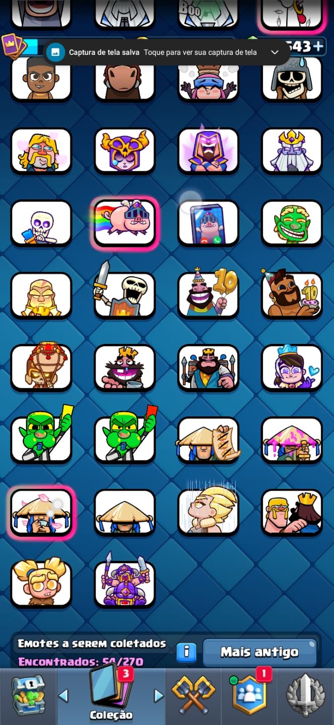 Conta arena 28 (Clash royale