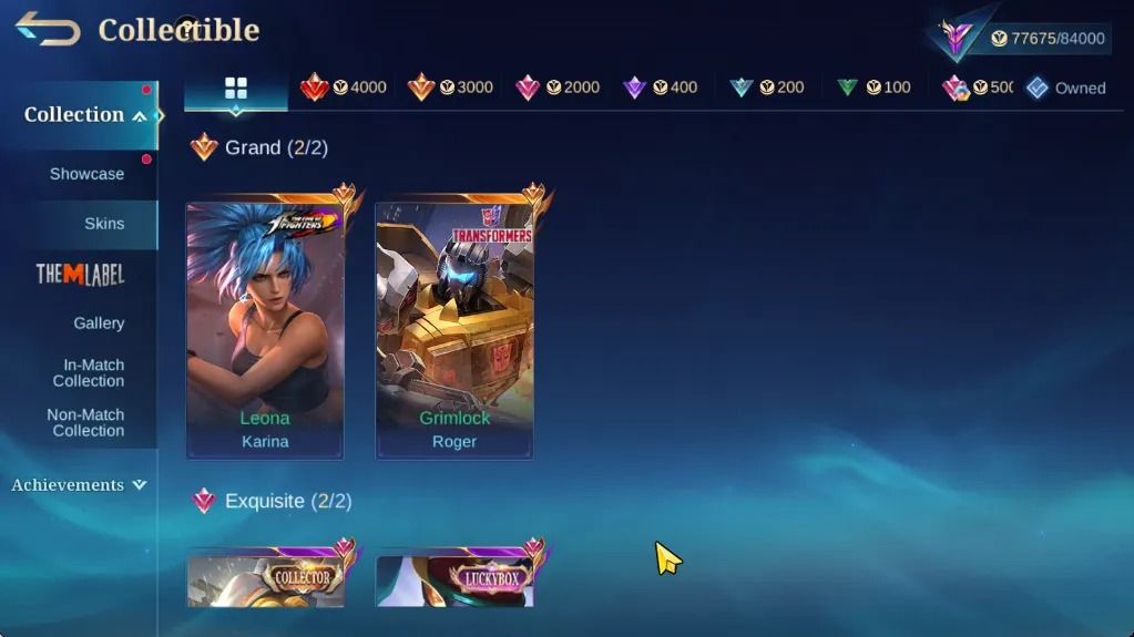 Zodiac [Martis,Selena,Lunox] - Badang Pegasus