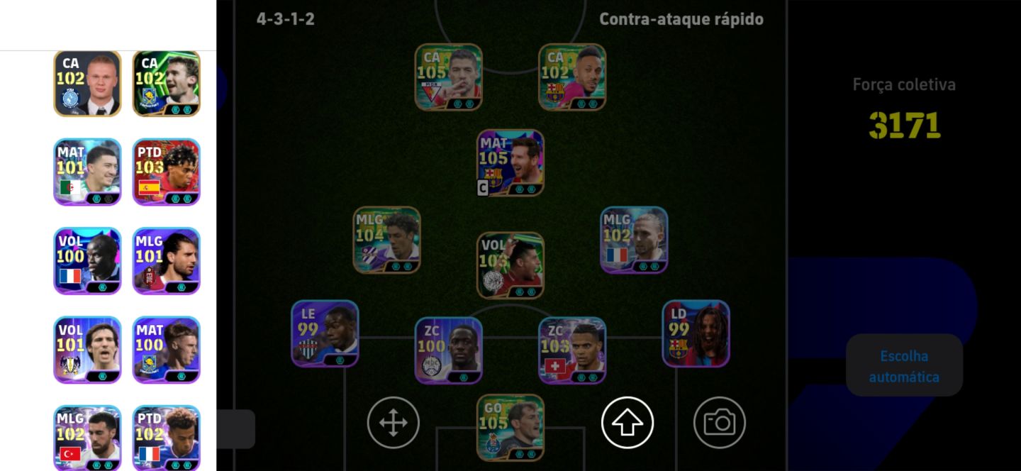 Continha braba efootball mobile
