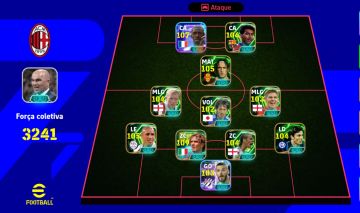 Conta efootball, play apagada conta top
