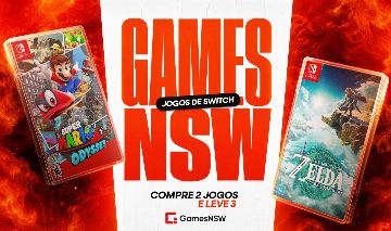 Jogos de Nintendo Switch Compre 2 e leve 3