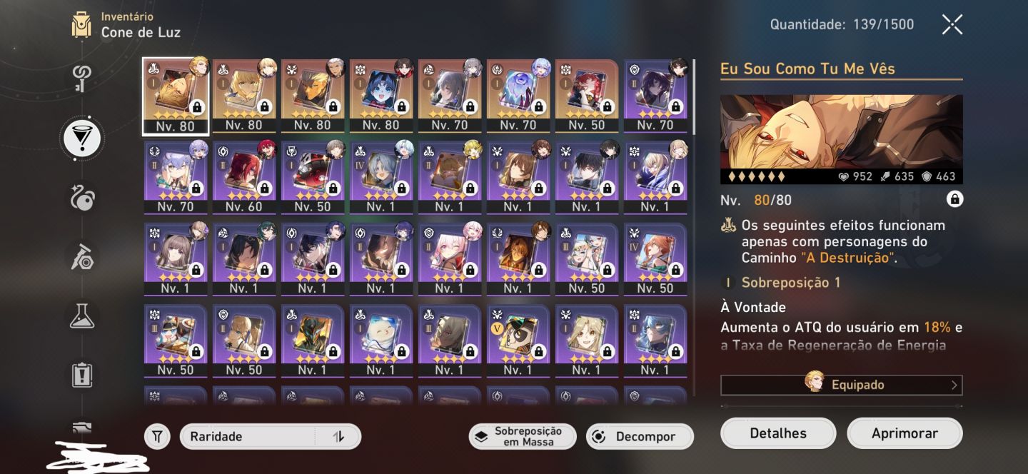 Saber+ LC, Archer+ LC, Rin+ LC, Gilgamesh+ LC, Robin Summeretto, SW999, BronyaE3