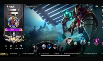 Conta de Wild Rift com Skins de passe