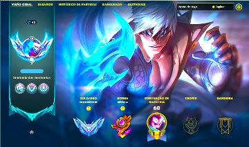 LEE SIN DRAGÃO LENDÁRIA + [ DIAMANTE COM 75 PDLS ] + [ COM MMR ALTÍSSIMO ]