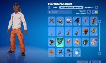Conta Fortnite Completa | Juice WRLD + Pacote Lendas Congeladas & Acessórios