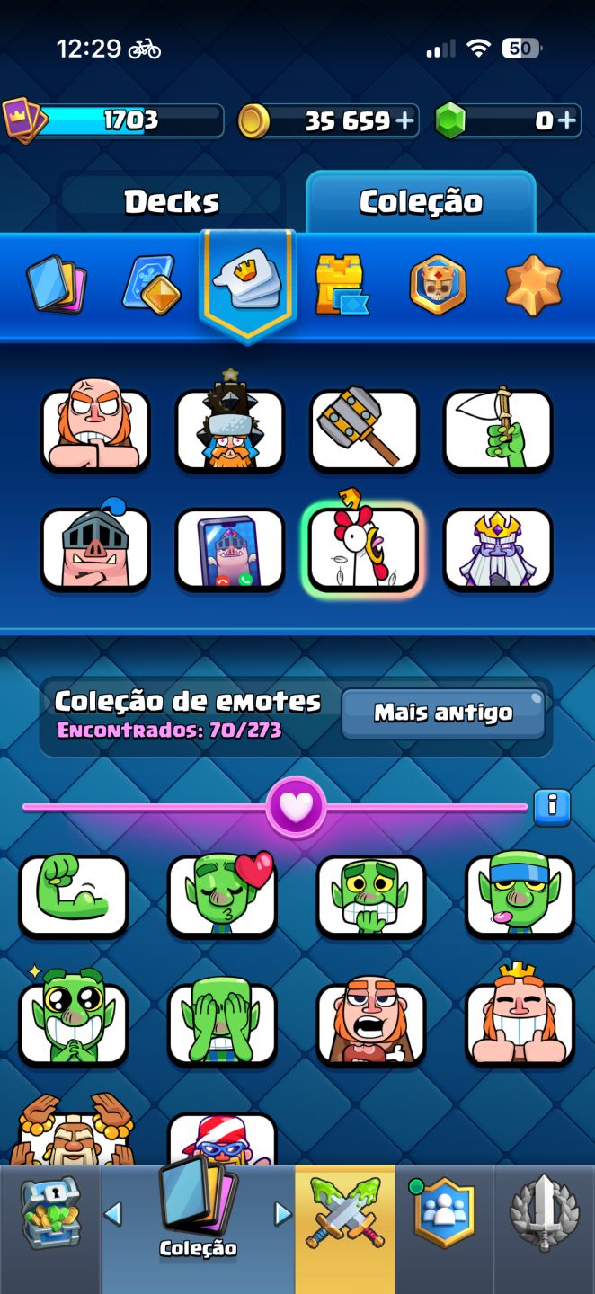 Conta 10 anos clash royale