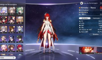 Conta Honkai Star Rail Himeko Nova S1+ cone | Collab + T5