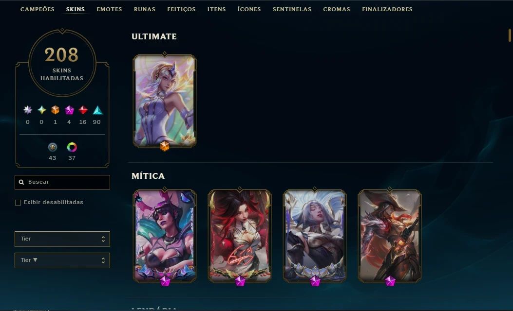 Conta VALORANT E LOL, mais de 1k500 gastos na acc, comprovantes e dados de recu