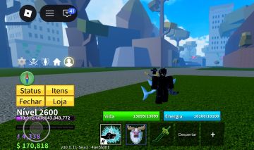 Conta blox fruits Gemada