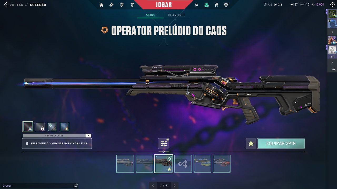 Venda de Conta Valorant com Facas, Skins Premium e Nível Alto!