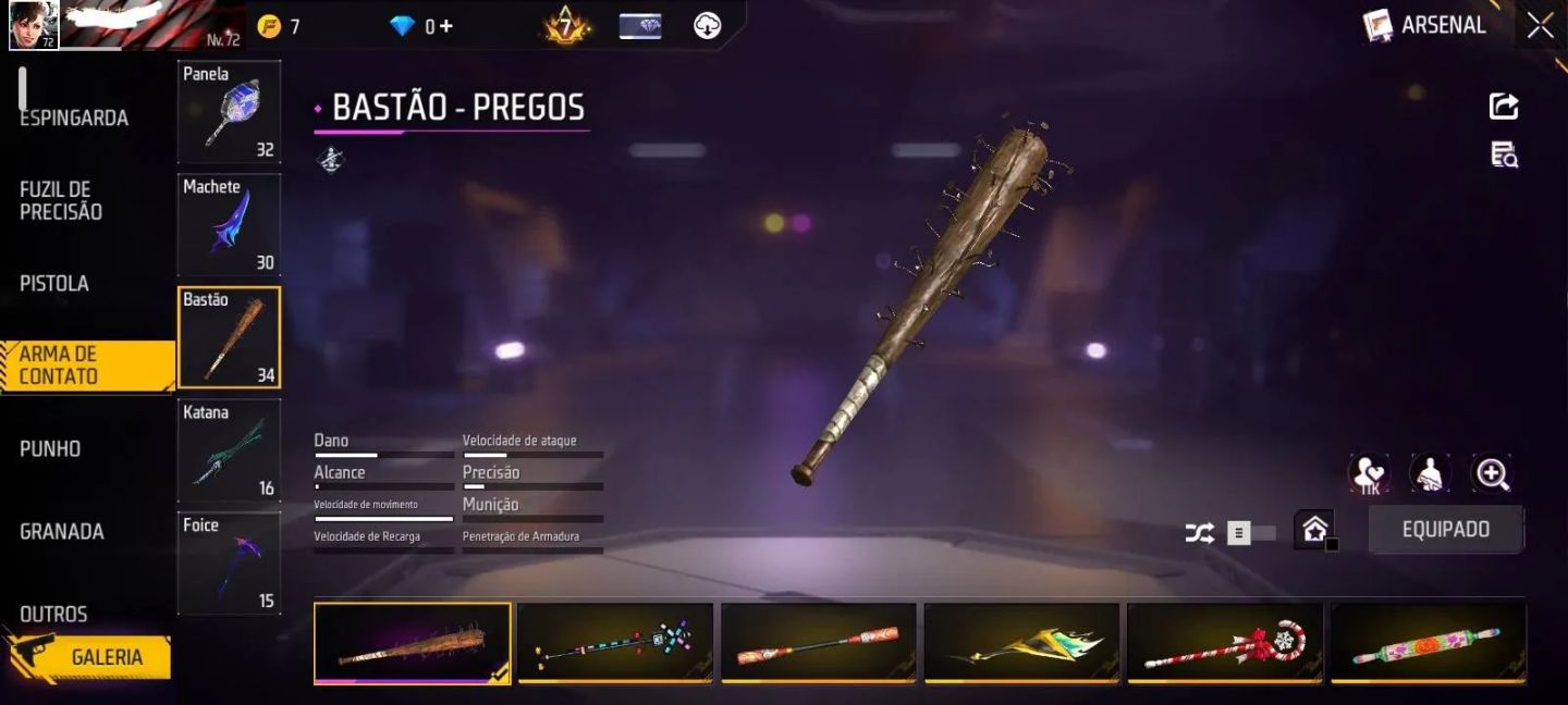 CONTA RARA FREE FIRE (LEIA DESCRIÇÃO)