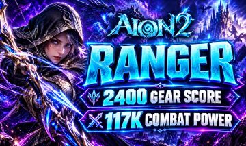 Conta AION 2 - Ranger 2400 Gear Score e 117k Combat Power
