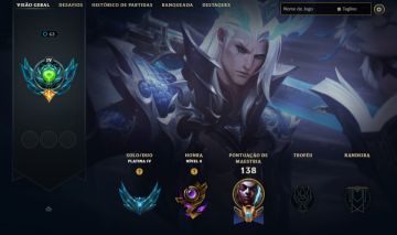 CONTA PLATINA 4 / 21 SKINS / VIEGO EDG / TALON SSW / SHACO CIDADE DO CRIME