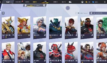 Conta Marvel rivals todos os passes upados, várias skins lendárias e 10000 units