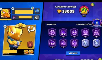 CONTA BRAWL STARS | LEIA DESCRIÇÃO
