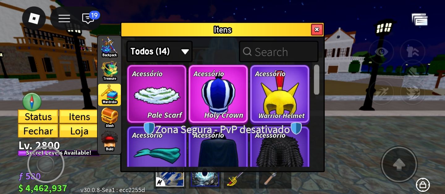 Conta LEVEL 74 com bakuri e bola da lua blox fruit tem portal roubei um ov