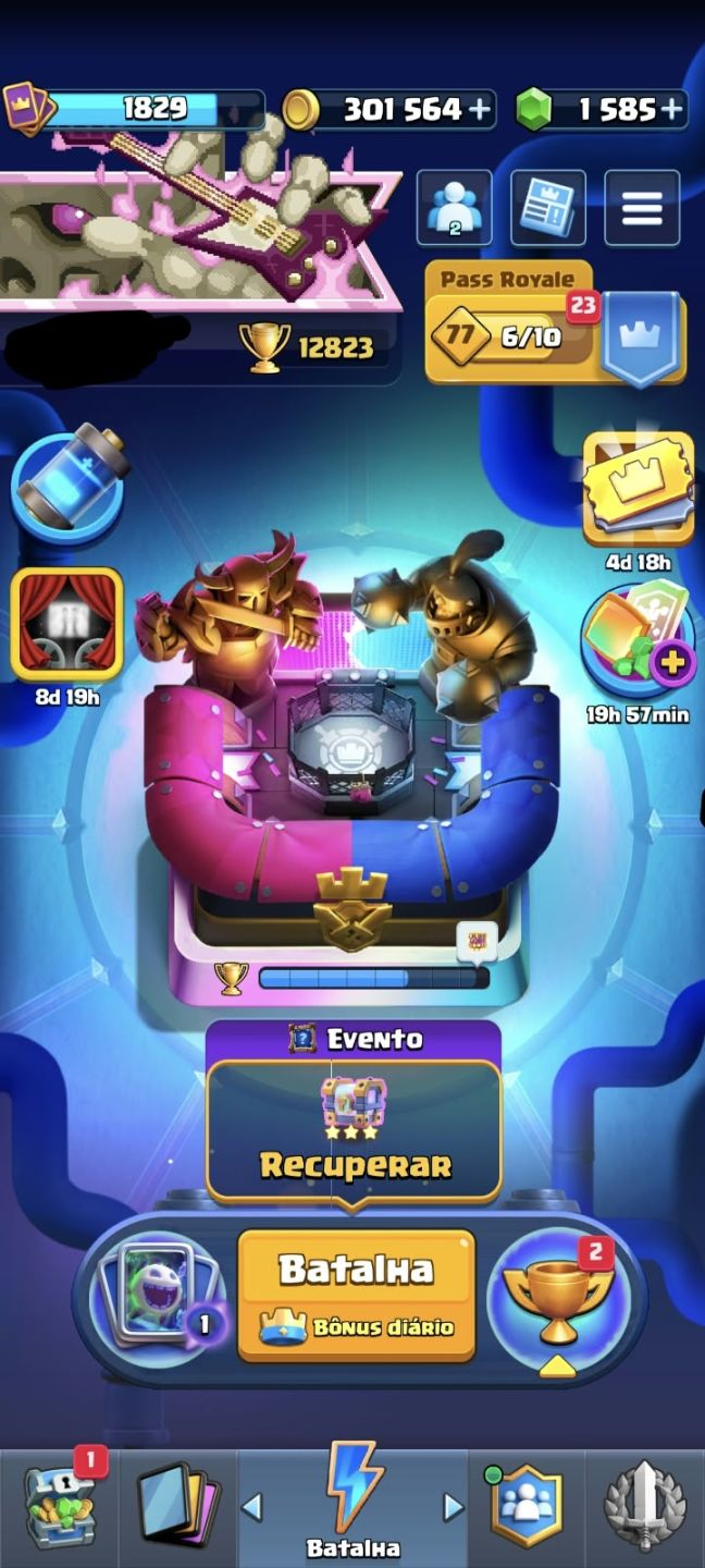 COMBO SUPERCELL - 3 CONTAS INCRIVEIS - CLASH ROYALE/CLASH OF CLANS/BRAWL STARS