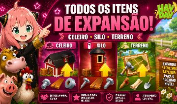 Hay Day Itens de Expansão menor preço do site! [Entrega Manual]