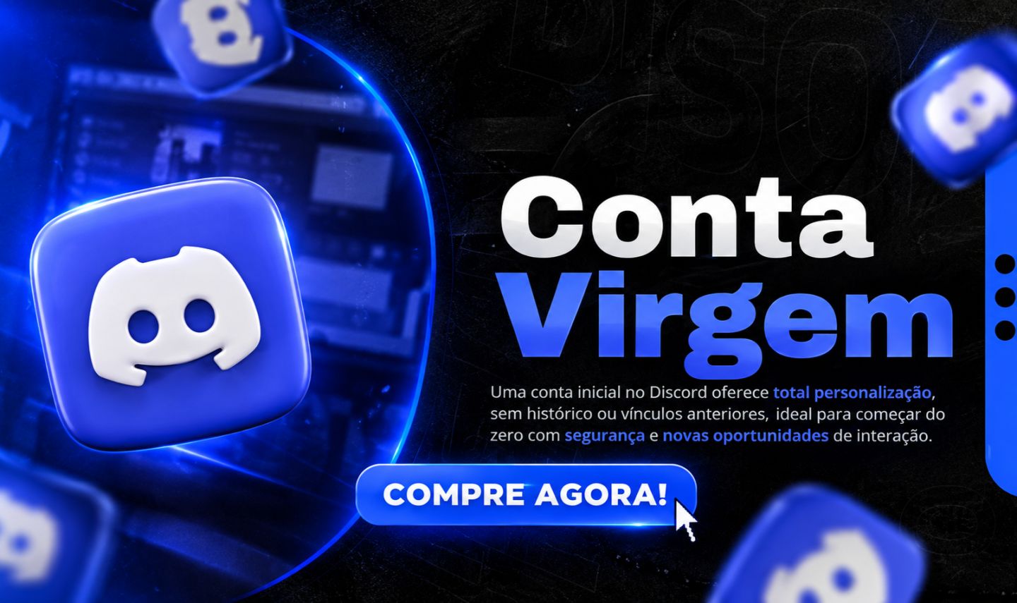 CONTAS DISCORD 0 A 30D
