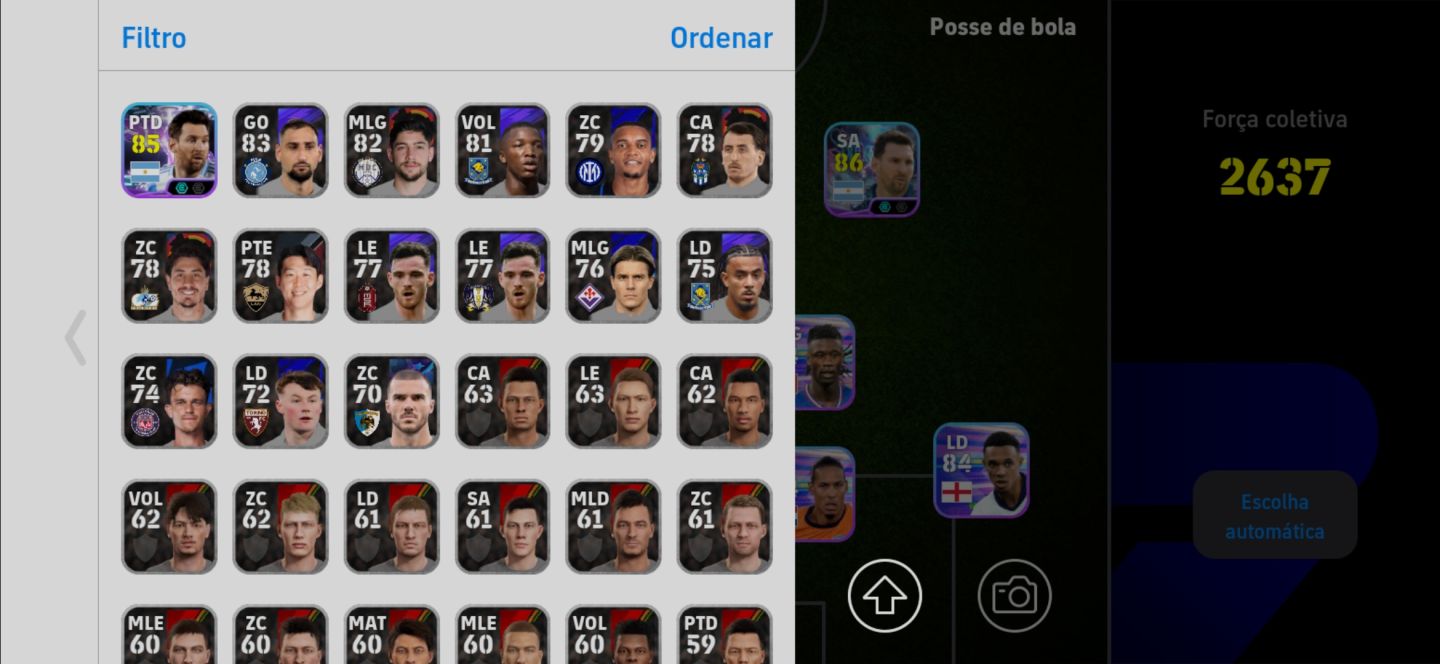Conta Pelé 109 Efootball Mobile