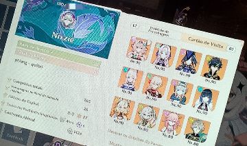 (VALOR NEGOCIÁVEL)Conta de Genshin, Ar58, muitos t5 e armas