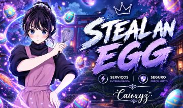 ROBLOX - STEAL AN EGG | FARM DE HORAS, ITENS E UP RÁPIDO.