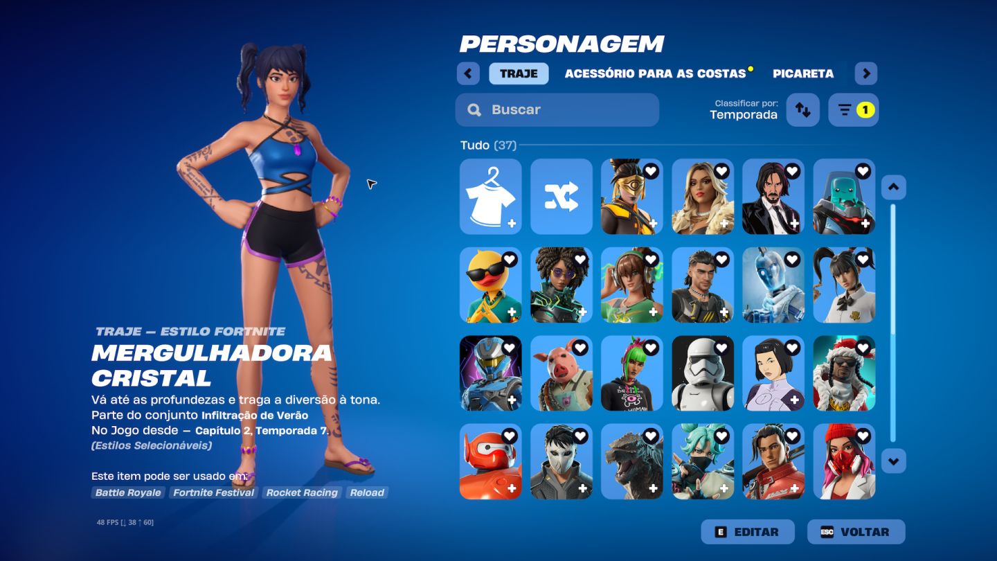 Conta Fortnite - Surreal, lvl 200+