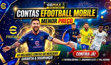Conta efootball mobile com Messi e Mbappe | Time pra iniciar bem