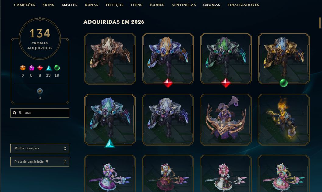 Conta lvl 596 Todos os boneco Acesso full 215 skins Diamond 3 Conta 2015