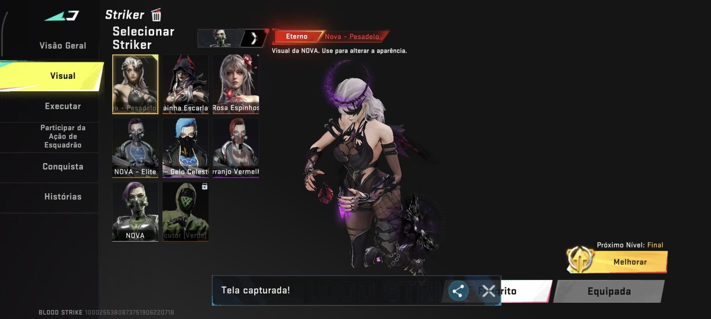 Conta Bloodstrike picareta Bloocstrike Ran e Nova Eterna!