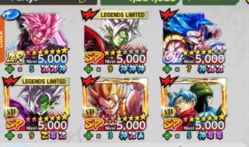 Conta completa, times formados e equipamentos godly com goku Black lf