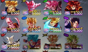 CONTA DRAGON BALL LEGENDS, VARIOS ULTRAS E LEGENDS