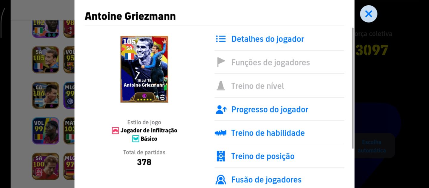 CONTA EFOOTBALL RARA COM MAIS DE 60 LEGENDS