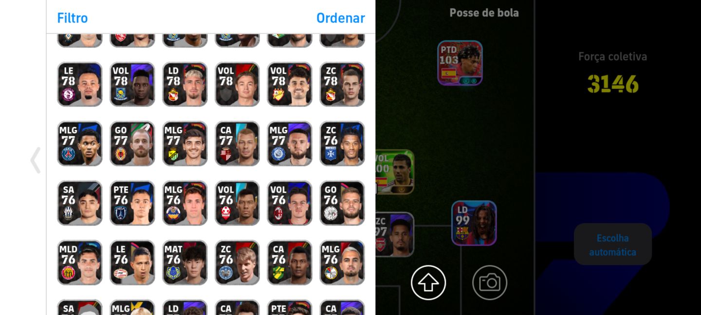 CONTA EFOOTBALL FORÇA COLETIVA 3146
