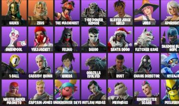 CONTA FORTNITE - 45 SKINS | Santa Dogg, The Machinist | PODE ALTERAR E-MAIL