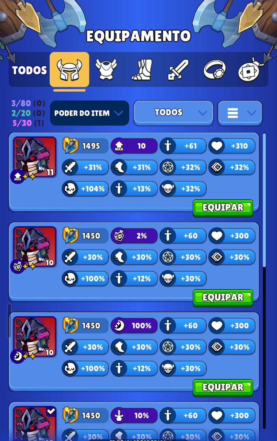 Conta Top Hunt Royale Skins Exclusivas