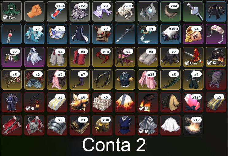 Contas Upadas Project Slayers 2