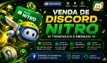 DISCORD NITRO TRIMENSAL SEMPRE SENDO O MAIS BARATO DO SITE [ENTREGA AUTOMATICA]