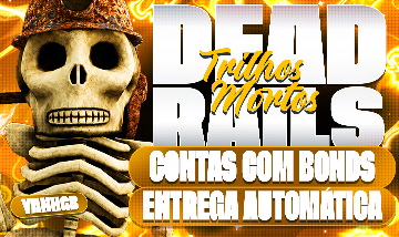 TRILHOS MORTOS / DEAD RAILS CONTAS COM BONDS [ENTREGA AUTOMÁTICA]